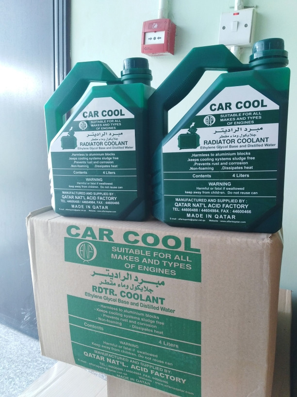 RADITOR COOLANT WATER: 4 LITRE